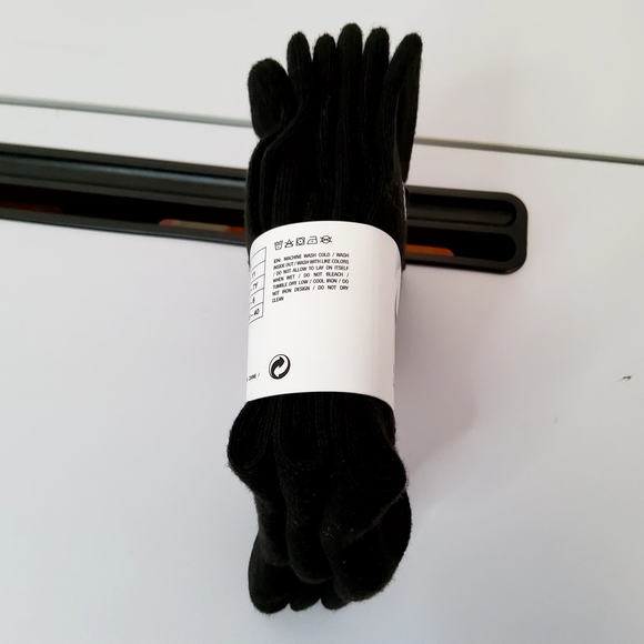 Nike Boys Black 6 Pairs Crew Socks Dri Fit XXS 7C-10C RN0030 023 New With Tags - Picture 3 of 4